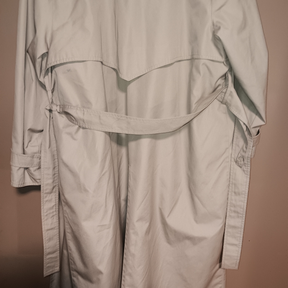TOWN LONDON FOG TRENCH COAT SIZE 12P PRE-OWNED GOOD - Picture 4 of 5
